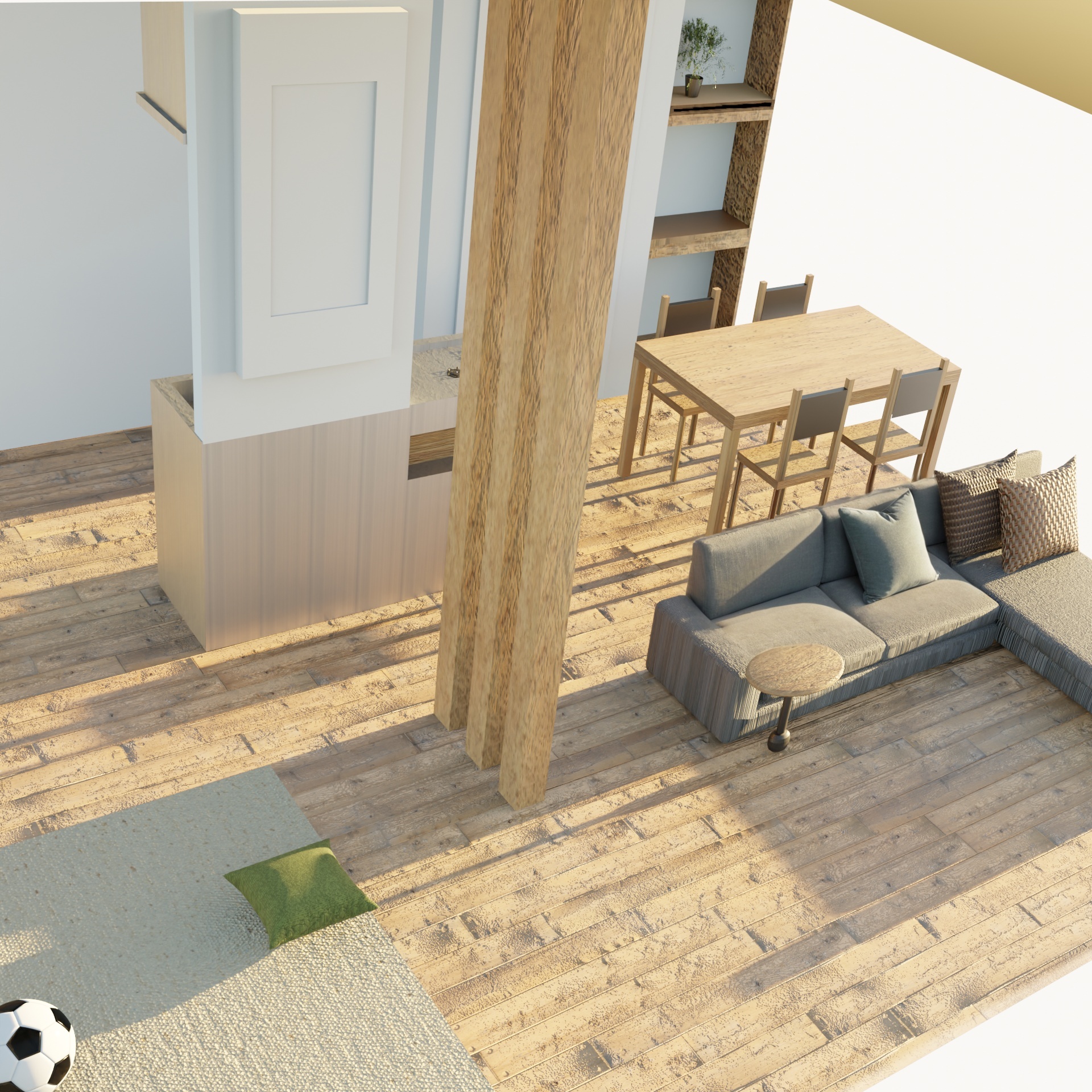 インテリアパース作品1