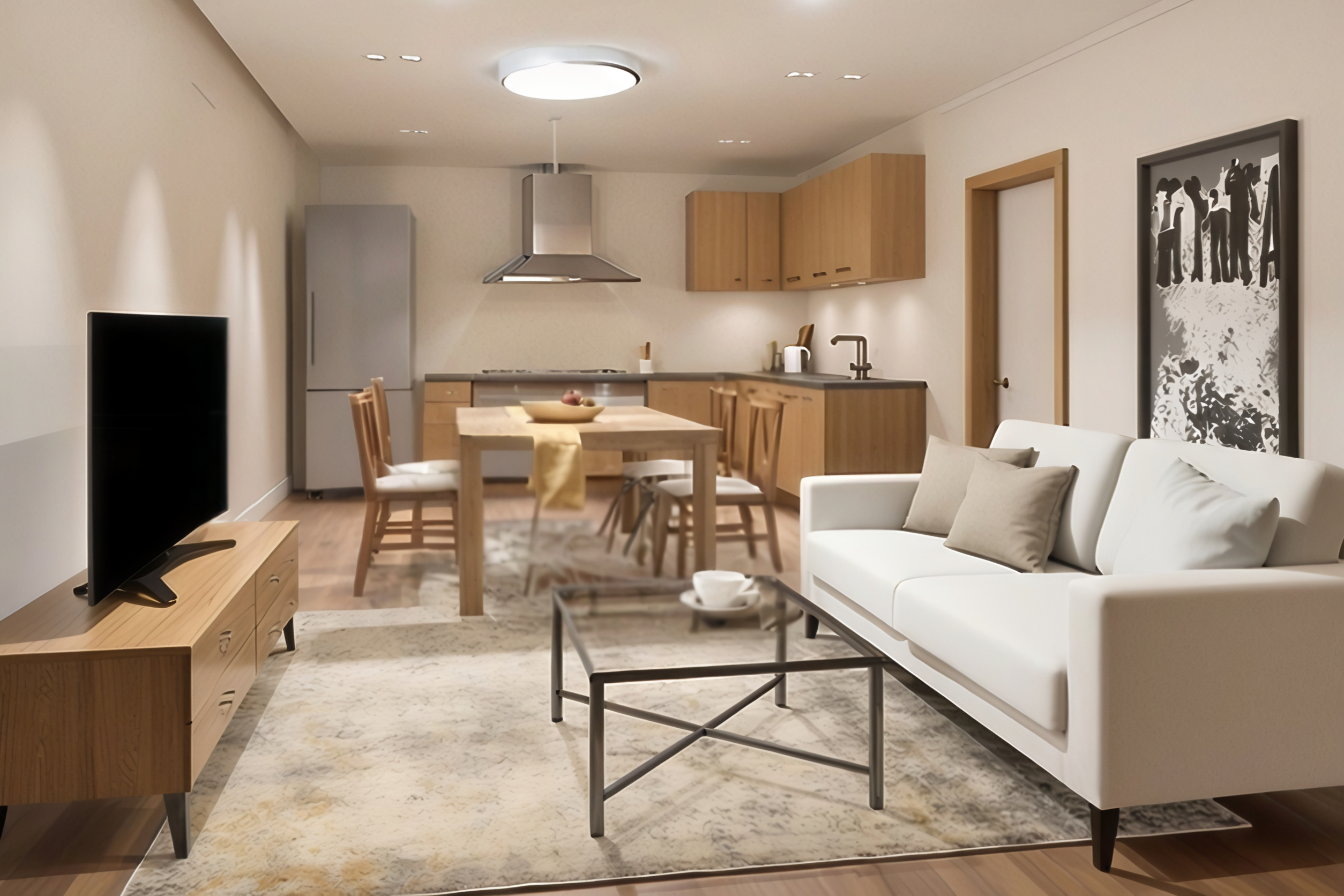 インテリアパース作品4